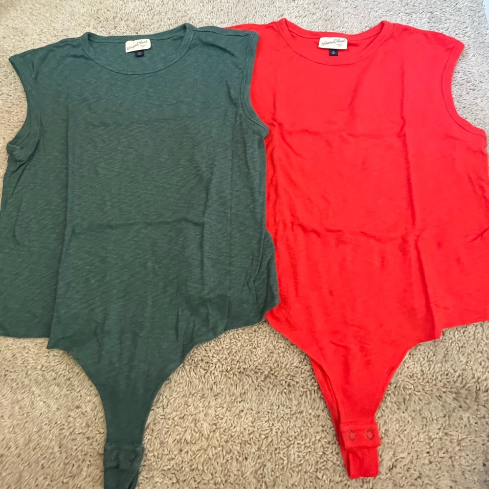 Universal Thread Muscle Tank Bodysuits
